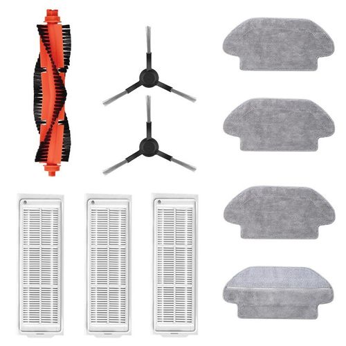 Dans l'image - Pièces d'aspirateur pour Xiaomi Mijia (SKV4109GL / Mi Vacuum Mop P Pro), accessoires de Robot noir, brosses, filtres