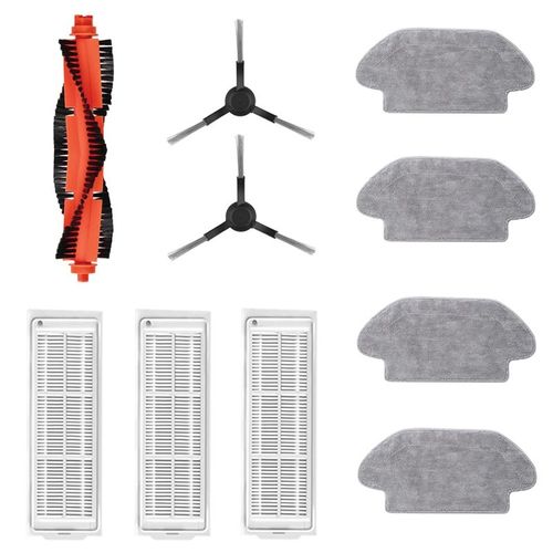 Dans l'image - Pièces d'aspirateur pour Xiaomi Mijia (SKV4109GL / Mi Vacuum Mop P Pro), accessoires de Robot noir, brosses, filtres