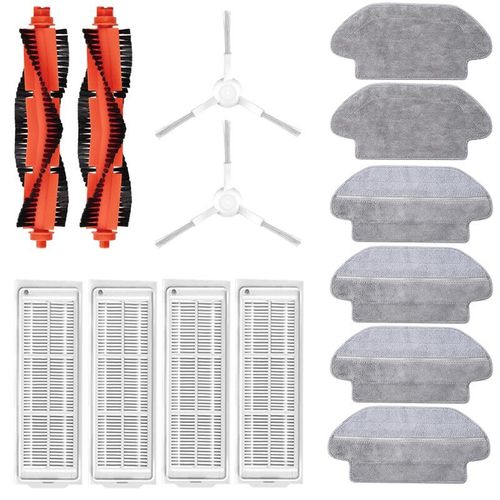 Dans l'image - Pièces d'aspirateur pour Xiaomi Mijia (SKV4110GL/Mi), accessoires pour Robot blanc, brosses, filtres
