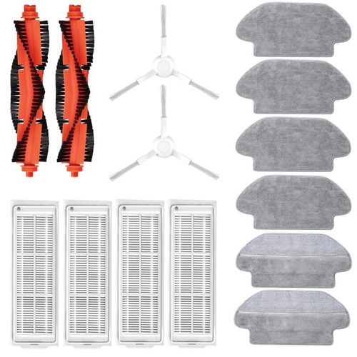 Dans l'image - Pièces d'aspirateur pour Xiaomi Mijia (SKV4110GL/Mi), accessoires pour Robot blanc, brosses, filtres