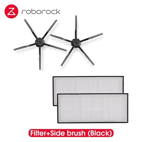 Brosse n filtre 2 - accessoires de filtre lavable, brosse principale en caoutchouc détachable, pièces de rechange pour balai latéral (en option)