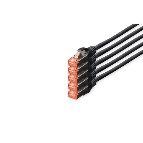 Digitus Professional Patch-kabel - 10 M - Schwarz