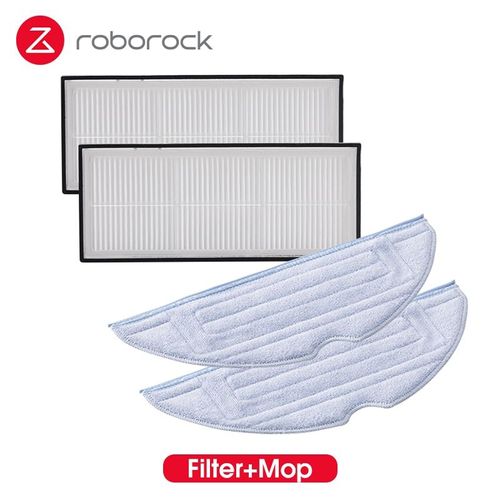 Filtre n Mop - accessoires de filtre lavable, brosse principale en caoutchouc détachable, pièces de rechange pour balai latéral (en option)