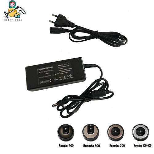 IRO-CH-500 - Adaptateur Chargeur Alimentation 22.5V 1.25A AC pour iRobot Roomba Série 770 650 Pet 560 780 630 530 760 550 Chargeur