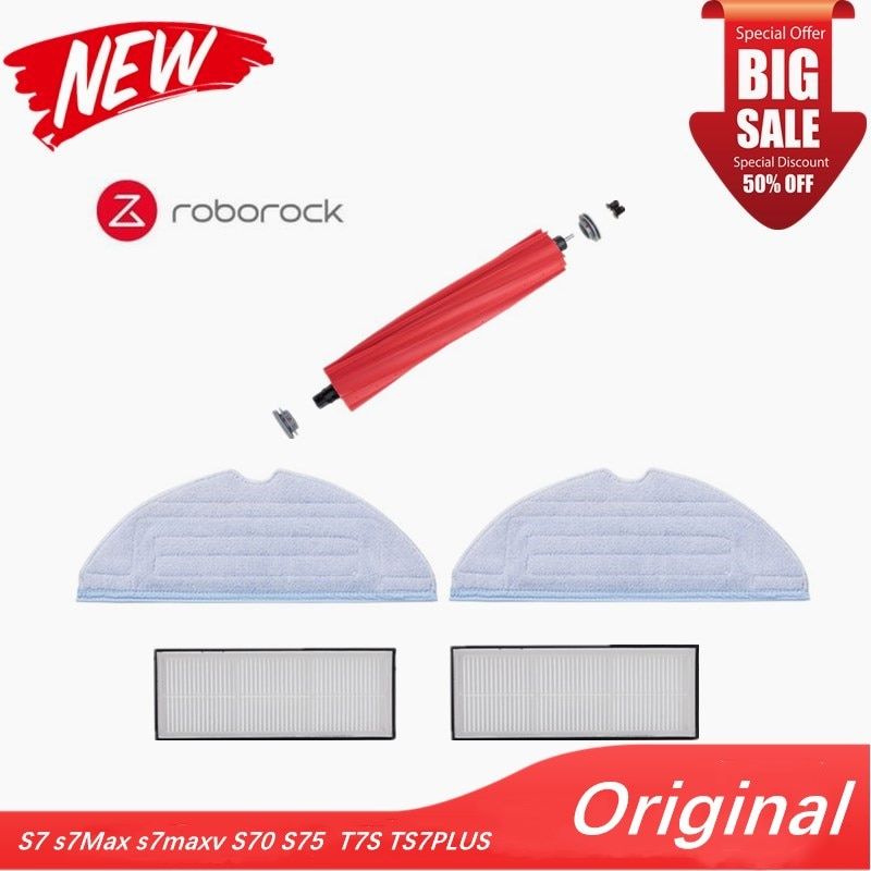 passoire 2PCS - Accessoires d'origine pour Roborock S7 s7Max... - 2