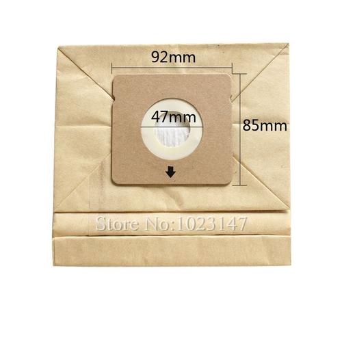 10 pièces/lot de sacs anti-poussière pour aspirateur,filtres en papier pour Rowenta RO5227, ZR0039, RO1717, RO1733, RO1751,