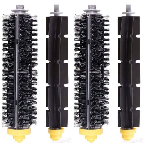 Batteur Flexible à poils, brosse armée aérographe, filtre Vac, brosse latérale pour iRobot Roomba 750 760 765 770 774 775 776 782 785 786 780 790