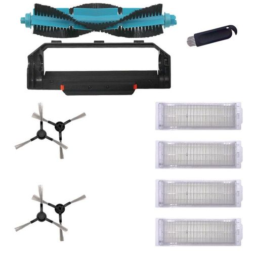 Balai serpillière jetable avec brosse latérale principale pour Viomi V2 Pro V3, filtre HEPA Mijia STYJ02YM Conga 3490, accessoires