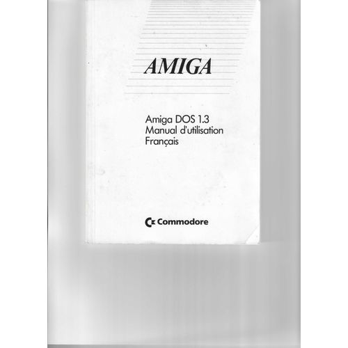 Amiga Manuel D'utilisation