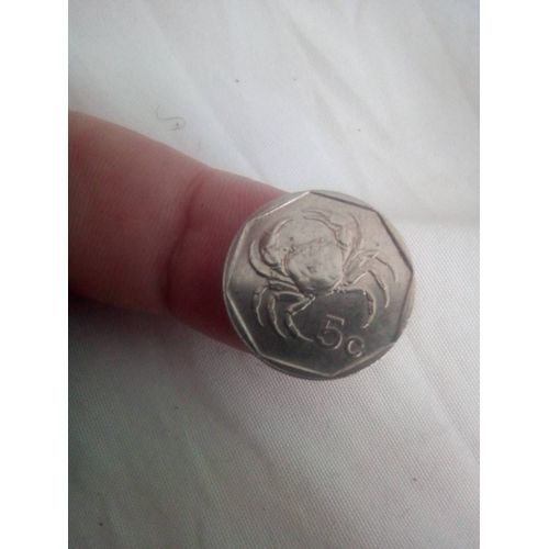 Monnaie 5 Cents Malte 1991