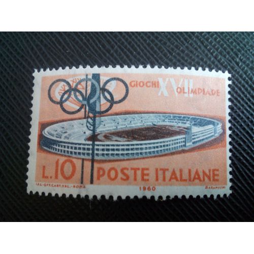 Timbre Italie Yt 813 Stade Olympique De Rome 1960 ( 10805 1)