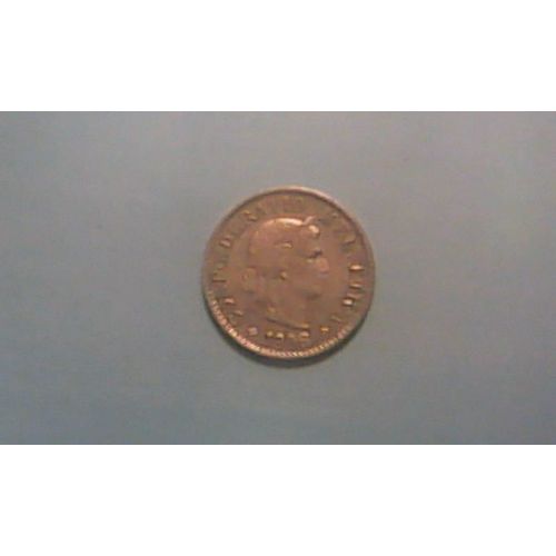 Suisse,5 Centimes 1908 B