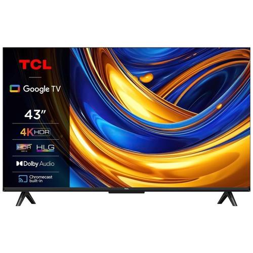 TCL 43P655 43" (109 cm) LED, 4K, 2024, Noir