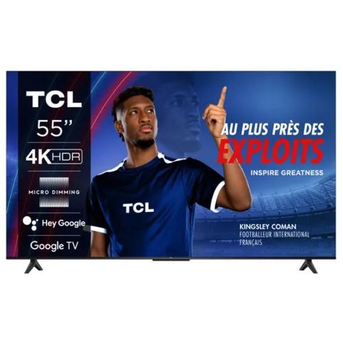 TCL 55P655 55" (140 cm) LED, 4K, 2024, Noir