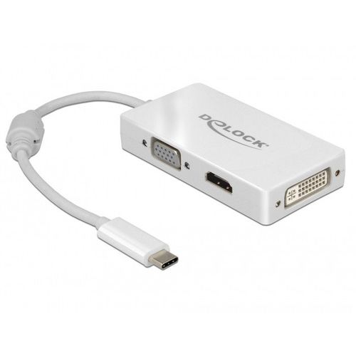 Delock - Externer Videoadapter - Weiß