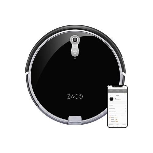 ZACO A8S - Aspirateur - robot - sans sac - noir piano