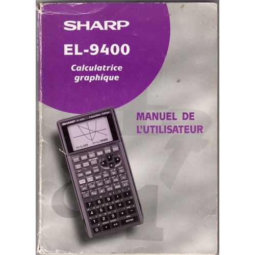 Sharp EL-9400 - Manuel de l'utilisateur