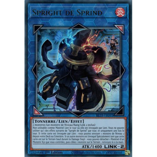 Yu Gi Oh Bltr Fr095 Spright De Sprind Ultra Rare
