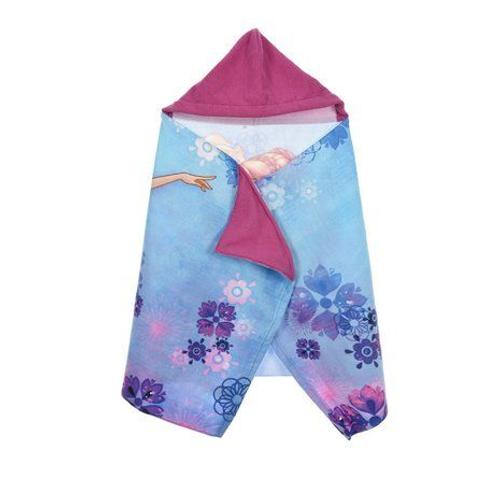 Poncho De Bain Neuf Disney Frozen Violet