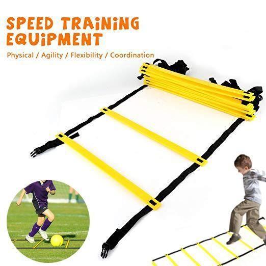 Acheter Équipement d'exercices de sport, escalier agile, échelles  d'entraînement, échelle de vitesse de Football