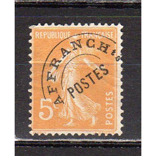 Timbre-Poste Préoblitéré De France