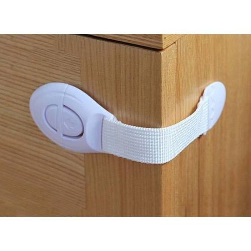 Lot De 10 Serrure Fermeture Sécurité Loquet Pour Placard Tiroir Porte Bébé Enfant