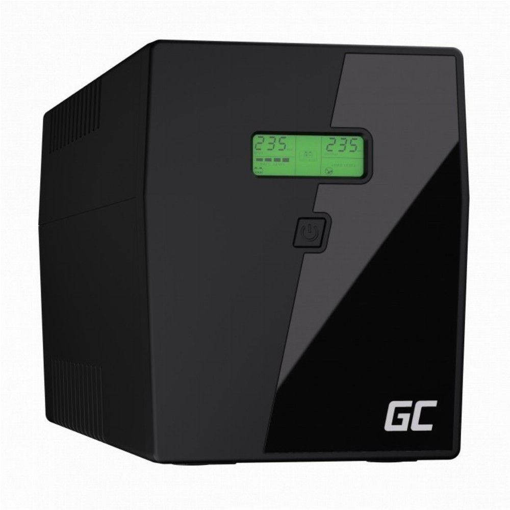 Greencell 2000va 1400w überspannungsschutz 230v Black