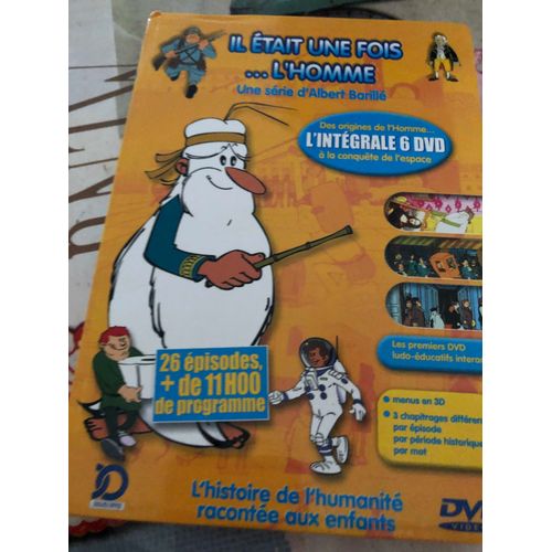 Il Était Une Fois L'homme - Intégrale 6 Dvd - Des Origines A La Conquête De L'espace