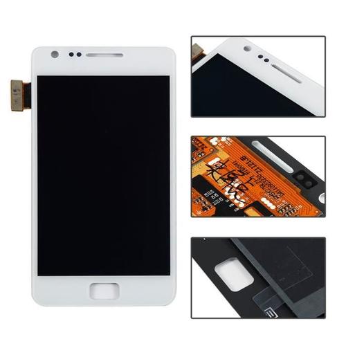 Pour Samsung Galaxy S2 I9100 Ecran Lcd Vitre Tactile Blanc