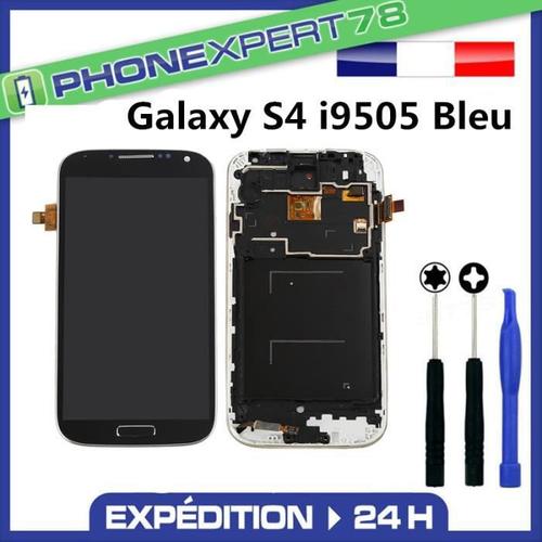 Lcd Écran Tactile + Châssis Pour Samsung Galaxy S4 I9505 Bleu