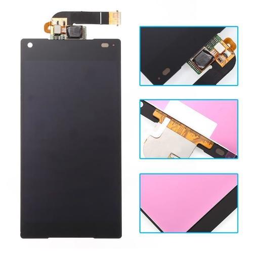 Noir Pour Sony Xperia Z5 Compact Mini E5803 E5823 Ecran Lcd Vitre Tactile Complet De Remplacement