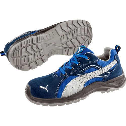 Chaussures De Sécurité De Sécurité Puma Omni Low S1p Src Bleu