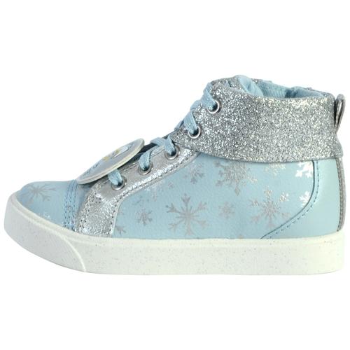 Basket Montante Cuir Clarks Enfant City Ice