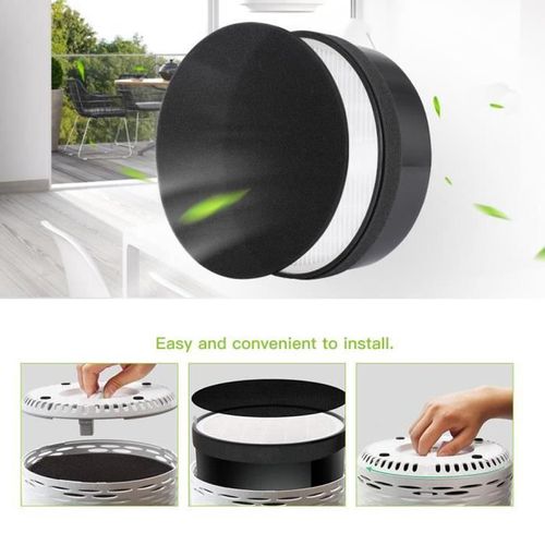 Purificateur d'air Outil de remplacement pour filtre à charbon actif HEPA pour LEVOIT LV-H132