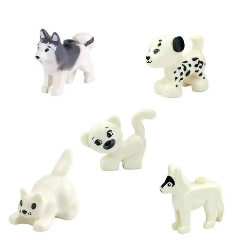 Ensemble De Blocs De Construction Pour Enfants,Petits Animaux,Tortues,Oiseau,Doldave,Poisson,Skunk,Aigle,Théâtre,Perroquet,Modèle Compatible - Type Set 13