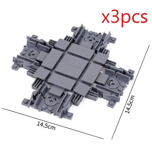 City Train Rail Crossing Track Pour Enfants,R64,Soft Tracks,Cruved Straight Railway Importer Décennie Ks,Bricks, Toys For Boys - Type Set 12
