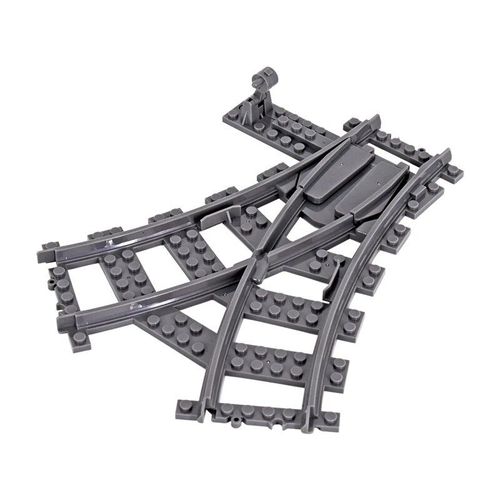City Train Rail Crossing Track Pour Enfants,R64,Soft Tracks,Cruved Straight Railway Importer Décennie Ks,Bricks, Toys For Boys - Type Set 10