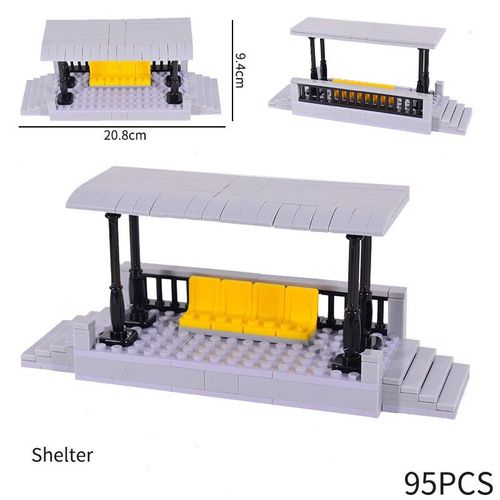 City Train Rail Crossing Track Pour Enfants,R64,Soft Tracks,Cruved Straight Railway Importer Décennie Ks,Bricks, Toys For Boys - Type Set 19