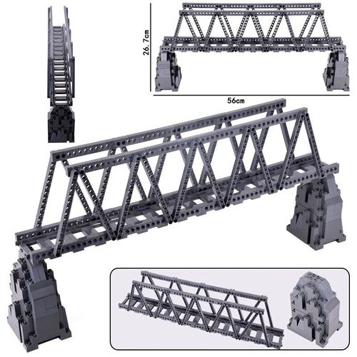 City Train Rail Crossing Track Pour Enfants,R64,Soft Tracks,Cruved Straight Railway Importer Décennie Ks,Bricks, Toys For Boys - Type Set 22