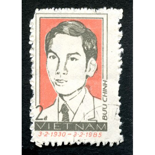 Timbre Oblitéré Viet Nam, Buu Chinh, 3.2.1930-3.2.1985, 2