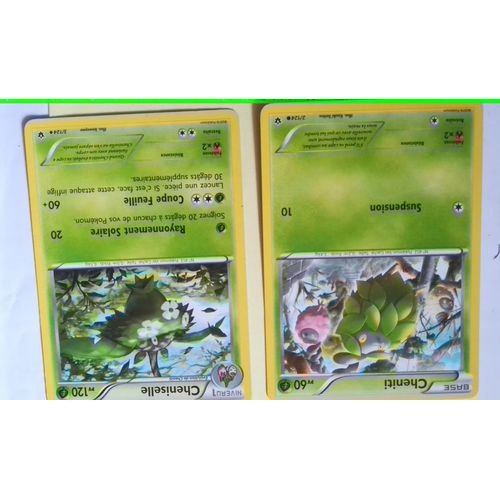 Lot Pokémon Xy Impact Des Destins Cheniti + Cheniselle