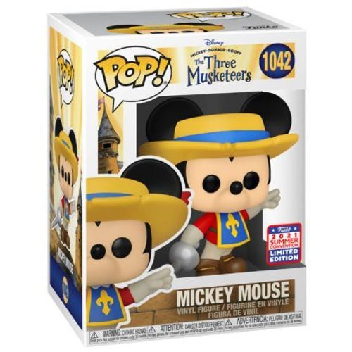 Figurine Funko Pop - Mickey, Donald, Dingo : Les Trois Mousquetaires N°1042 - Mickey Mouse (55536)
