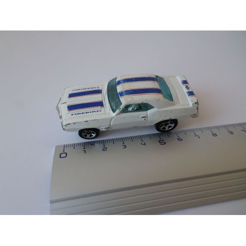 Pontiac Modele Firebird Blanc-Hot Wheels