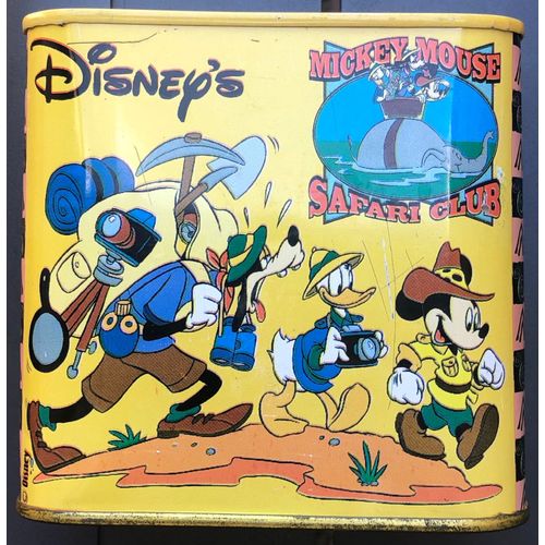 Tirelire Mickey Mouse Safari Club, Walt Disney, Dessin Animé, Animation, Figurine