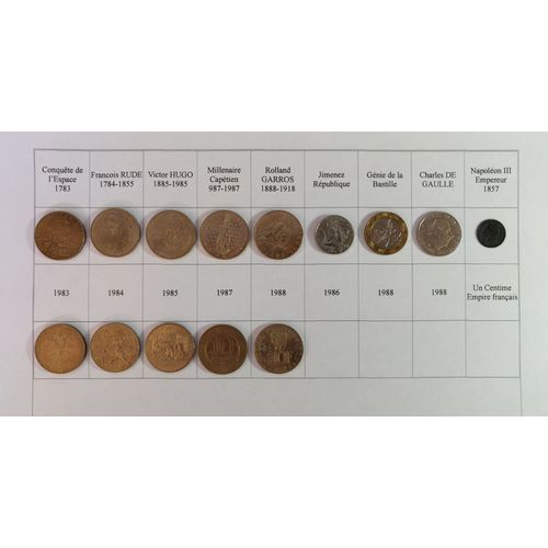 Lot De 14 Pièces Françaises