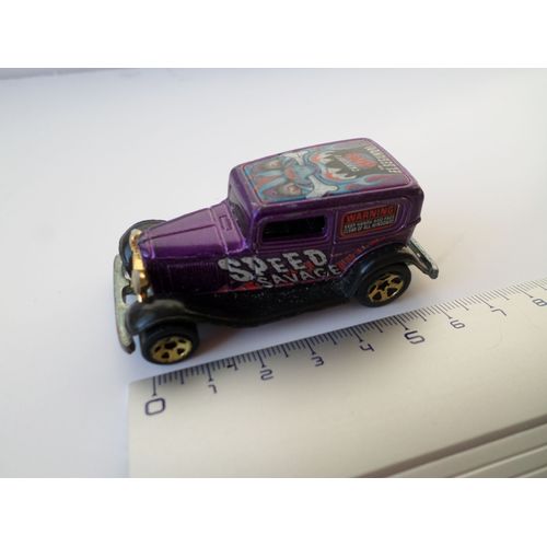 Dragster Bordeaux Speed Savage-Hot Wheels