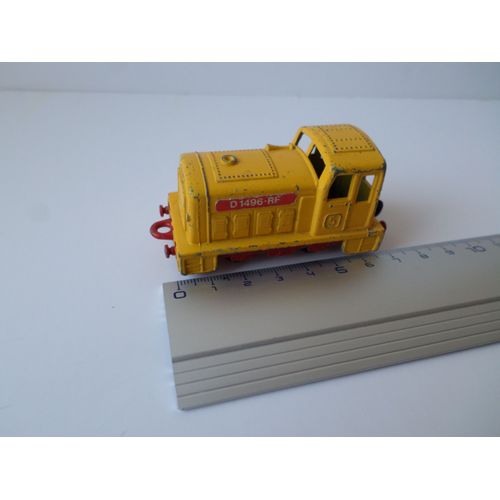 Locomotive Sm Modele D1496 - Rf Jaune-Matchbox