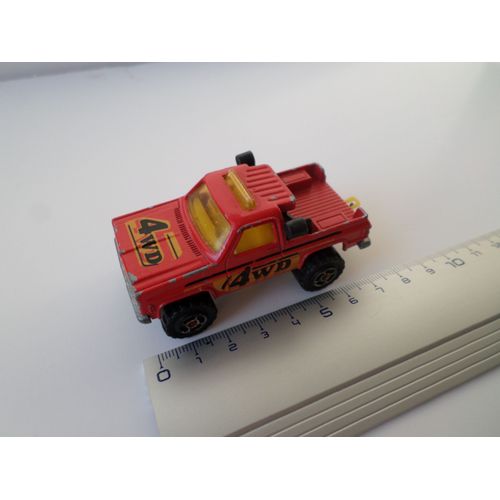 Pick Up Depannage Modele Rouge 4 Wd Portiere-Majorette
