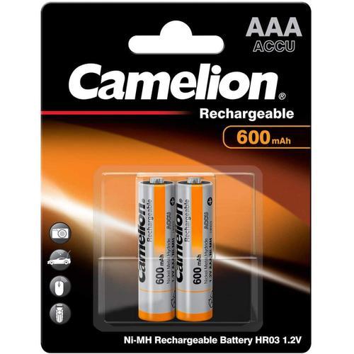 Camelion Camelion 17006203 Batterie rechargeable 2 accus R03 / AAA / 600 mAh