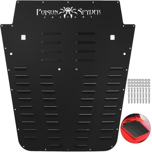 Capot Ventilé-Vevor-Prise D'air Pour Voitures En Alliage D'aluminium-Revêtement En Poudre Noire-Série Jeep Wrangler 2007-2018